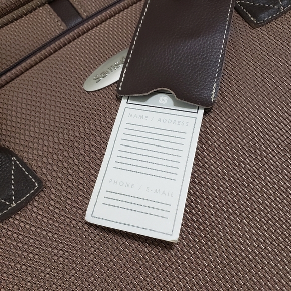 Samsonite Wheat Brown Briefcase - Picture 11 of 16